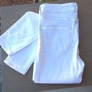 Hollister White High Rise Jean Legging Juniors Size 0S W24 L26